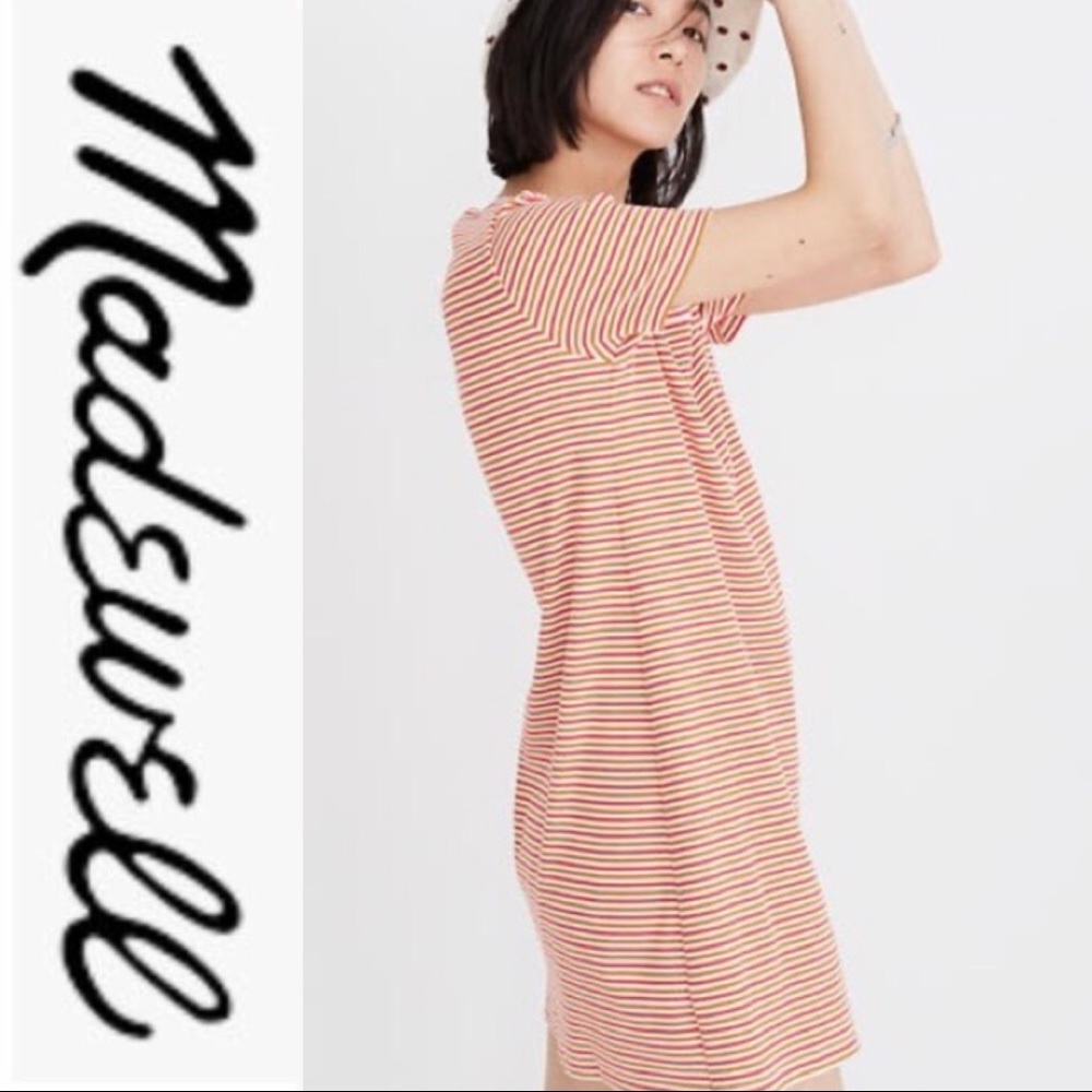 🆕 | 🤎 Madewell Ribbed T-Shirt Dress